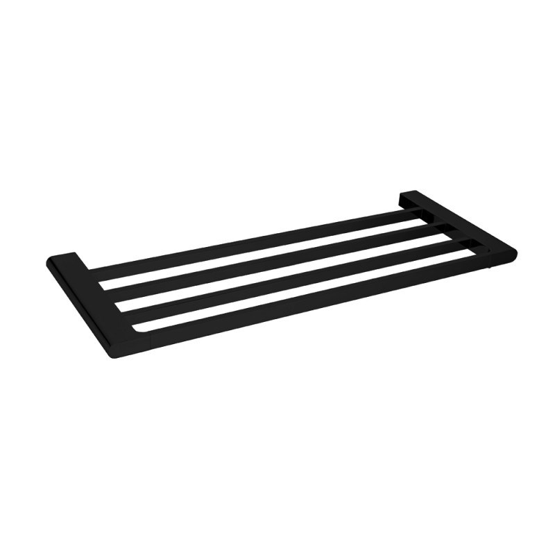 VOG – 600mm Black Towel Rack