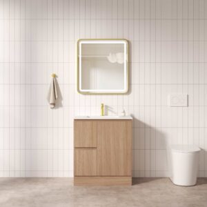 RITA Freestanding Cabinet (LHD)- Elegant Oak