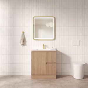 RITA Freestanding Cabinet (RHD)- Elegant Oak