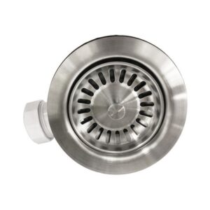 Chrome Kitchen Sink Waste Overflow