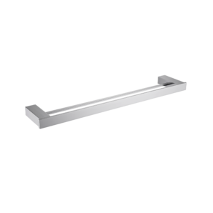 ZEN Series Double Towel Bar 24″ – Matt Chrome