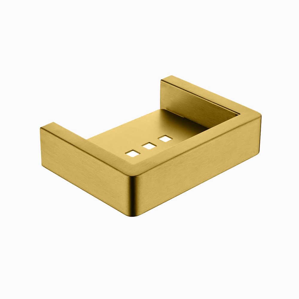 IVANO – Brushed Brass Soap Dish