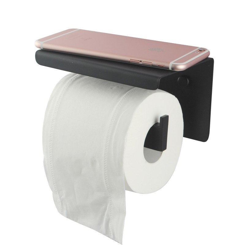 IVANO – Black Toilet Paper Holder